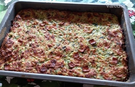 Zapečená cuketová baba