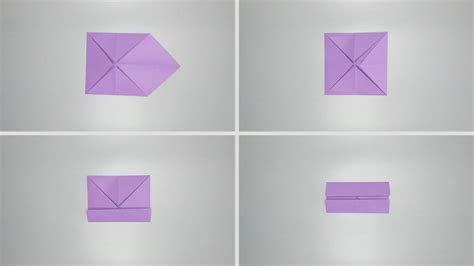 Ilustrácia skladania origami krabice