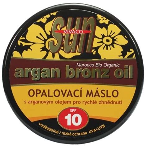 Opaľovacie maslo s arganovým olejom a betakaroténom