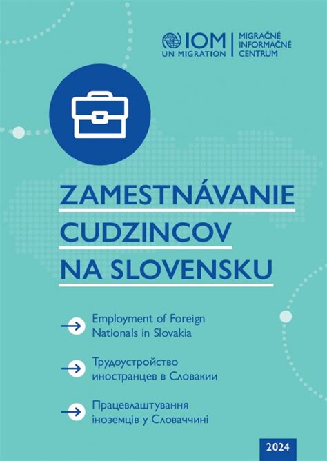 Infografika znázorňujúca proces získania pracovného povolenia pre cudzincov na Slovensku