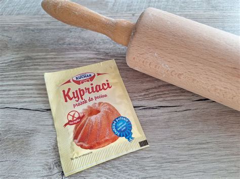 Štruktúra kypriaceho prášku do pečiva