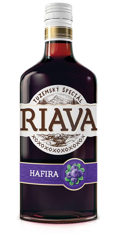 Fľaša Tuzemského špeciálu RIAVA HAFIRA