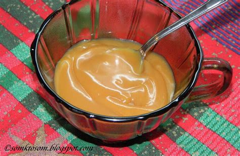 Hotová karamelová poleva