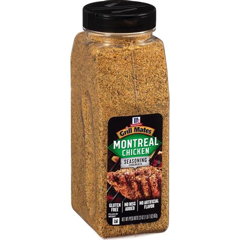 Zloženie korenia Montreal Chicken Seasoning