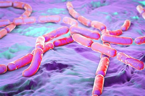 Ilustračná fotka baktérie Bacillus cereus