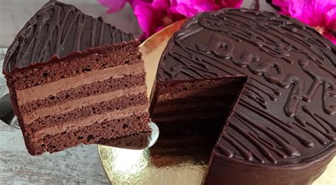 Čokoládová torta so ganache