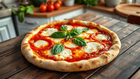 Zloženie typickej pizze Margherita