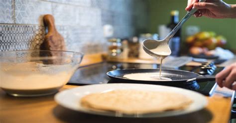 Suroviny na prípravu palacinkového cesta