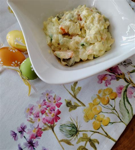 Zemiakový šalát s domácou majonézou