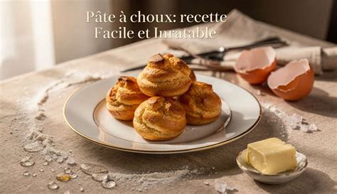 Ilustrácia odpaľovaného cesta (Pâte à Choux)