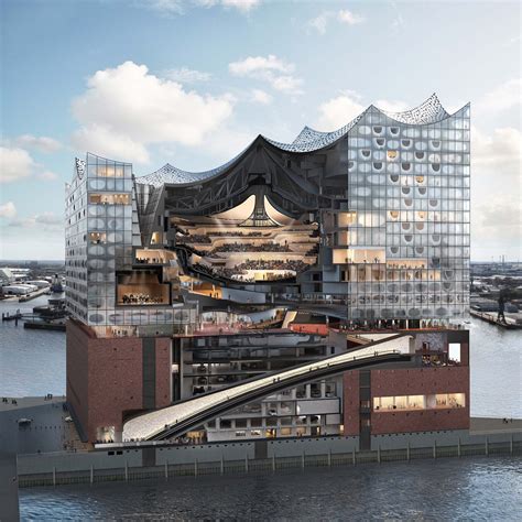 Elbphilharmonie v Hamburgu
