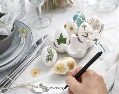 Ilustrácia rôznych techník zdobenia veľkonočných vajíčok