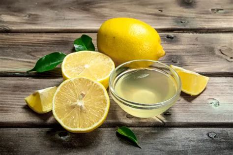 Ingrediencie na citronový detox