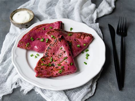 cviklové palacinky s náplňou