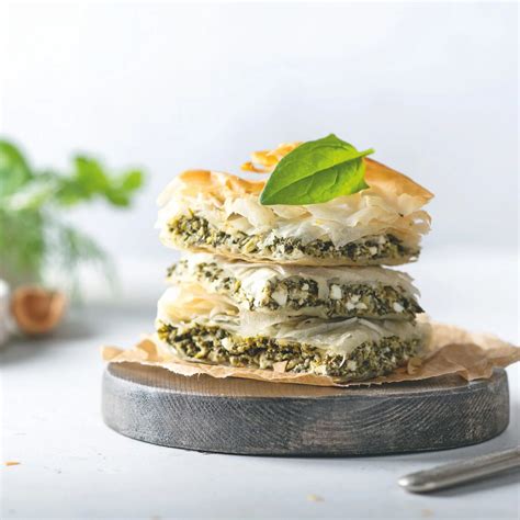 Spanakopita - grécky špenátový koláč