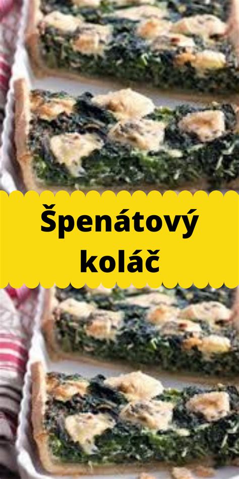 Rodinný špenátový koláč
