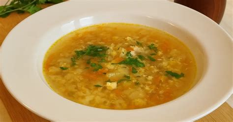 Hotová karfiolová polievka