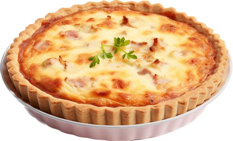 Ilustračný obrázok Quiche Lorraine s rôznymi náplňami