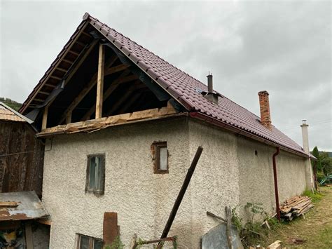 Rekonštrukcia strechy rodinného domu