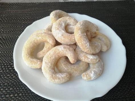 ingrediencie na vanilkove rozky
