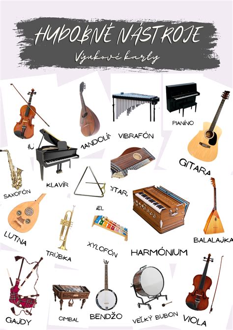 hudobné nástroje