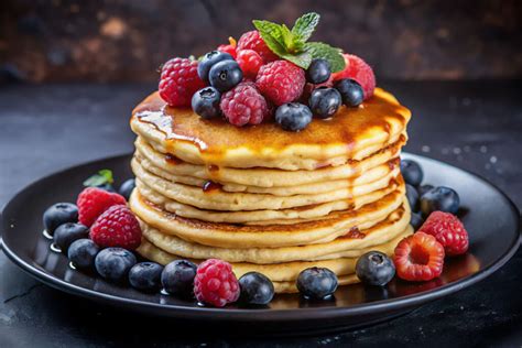 Ilustrácia zmesi na palacinky a ingrediencií