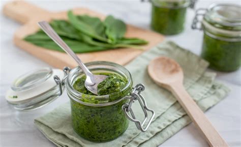 ingrediencie na pesto