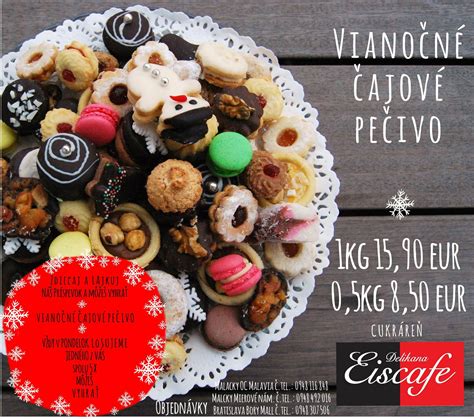 Ilustrácia s rôznymi druhmi vianočného pečiva