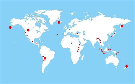 mapa sveta s vyznačenými oblasťami pestovania pomarančov