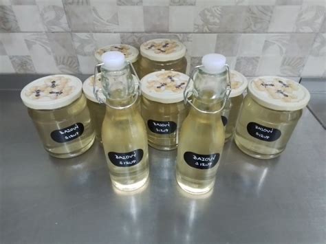 príprava bazového sirupu