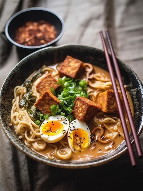 Miso ramen s tofu