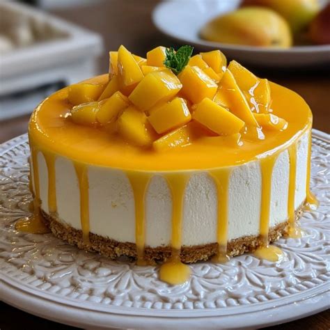 Ingrediencie na mango cheesecake