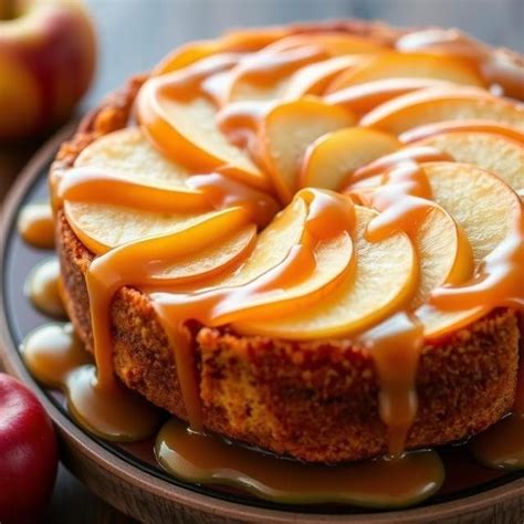 Obrátený koláč s mangom a karamelom