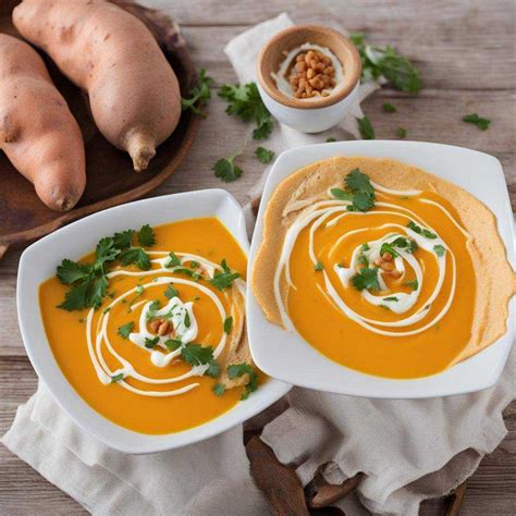 Ilustrácia pokrmov z batátov