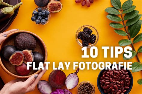 príklad flat lay fotografie