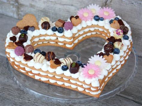 Ingrediencie na čokoládovú tortu v tvare srdca