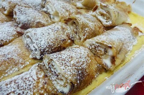 zapečené palacinky v rúre