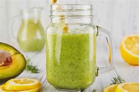 Vizualizácia zloženia zeleného smoothie