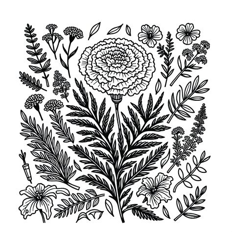 Obrázok s bylinkami vhodnými na detox