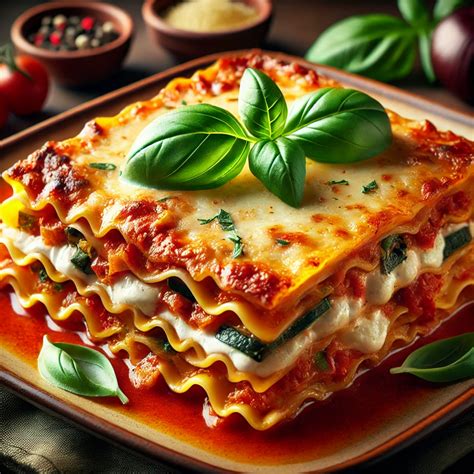Vrstvené zeleninové lasagne v zapekacej mise