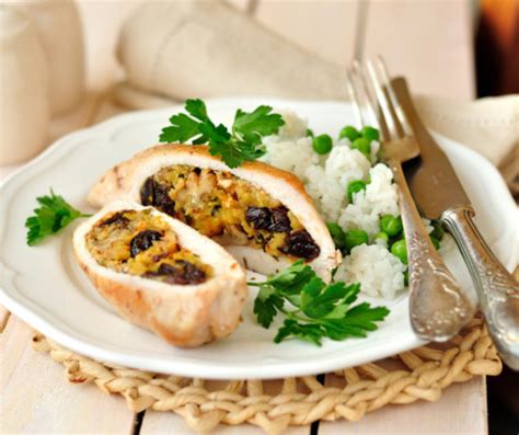 Ilustračné foto kuracích pŕs plnených pečeňou