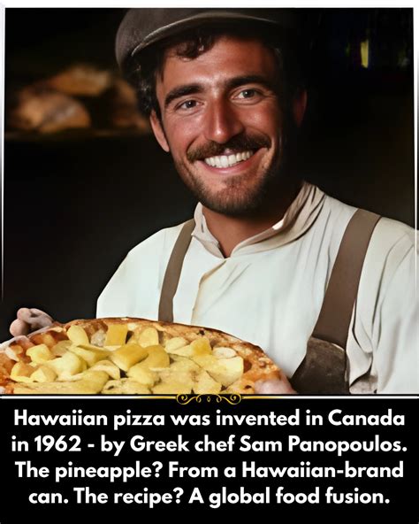 Sam Panopoulos, tvorca pizze Hawaii