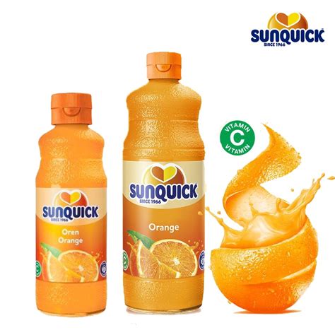 Fľaša Sunquick sirupu s ovocím