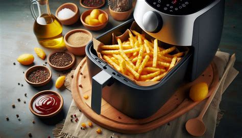 Hranolčeky pripravené na ohrev v teplovzdušnej fritéze