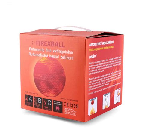 Ilustrácia hasiacej gule Firexball