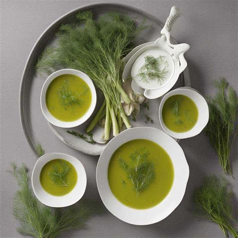 Ingrediencie na kôprovú polievku