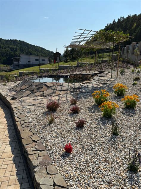 Schéma výkopu jazierka s kaskádami