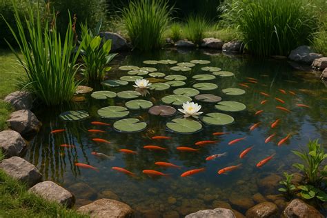 Rastliny v záhradnom jazierku