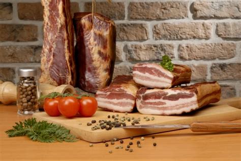 Výsledný produkt - kandizovaná slanina