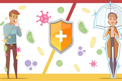 Ilustrácia účinkov lapacha na imunitný systém a boj proti patogénom